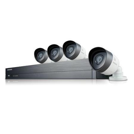 Samsung SDH-C74040 8CH Full HD DVR with 2TB HDD, 4x SDC-9441BC Bullet Camera