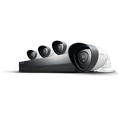 Samsung SDH-P4041 8-CH 1080p Hybrid DVR Security System with 2TB HDD, 4x Cameras