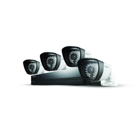 Samsung SDS-S3042 4 Camera 4 Channel 960H DVR Security System with 1TB HDD