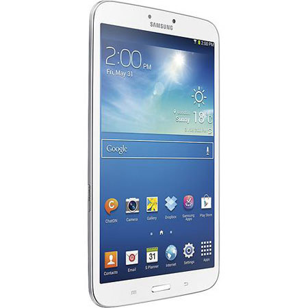 Samsung Galaxy Tab 3 8" Tablet, 1.5GB RAM, 16GB Storage, Android 4.2 - White