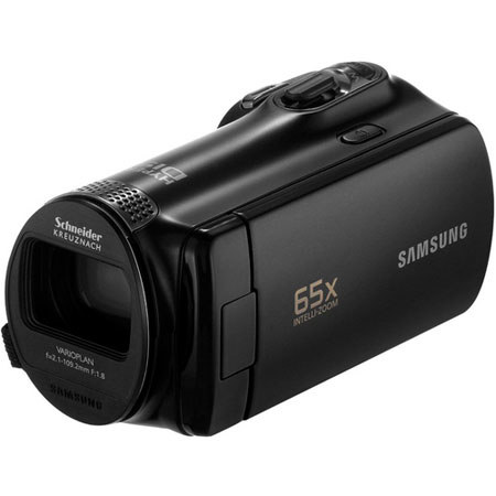 Samsung SMX-F50 Flash Memory Camcorder, 2.7in LCD,Black