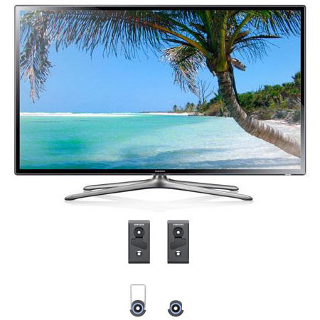 Samsung UN32F6300 32"1080p 120Hz LED Smart TV, Bundle w/WMN350M