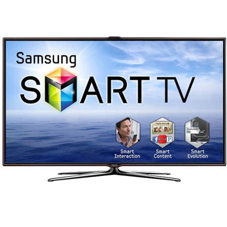 Samsung 55" LED Flat Panel 3D HDTV with 1080p Resolution, Black