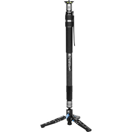 Sirui SVM-145 3-Section Carbon Fiber Monopod with Feet, 57.1" Maximum Height