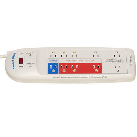 Smart Strip LCG4 10 Outlet Energy Saving Surge Protector