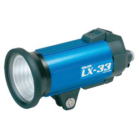 Sea & Sea LX-33 Video Light, with 33 Watt / 7.4 V Halogen Bulb, Blue #09105
