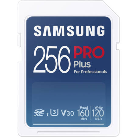 Samsung PRO Plus UHS-I SDXC Memory Card, Blue 256GB