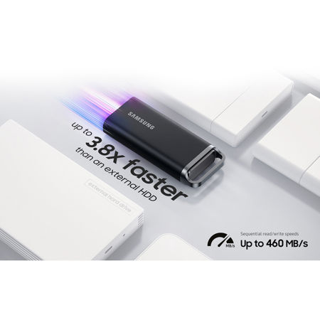 Samsung T5 EVO USB Gen Portable External SSD, Black Adorama