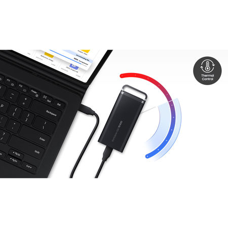 Samsung T5 EVO USB Gen Portable External SSD, Black Adorama