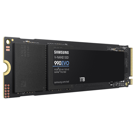 Samsung 990 EVO NVMe PCIe Gen 4.0 x4/5.0 x2 M.2 2280