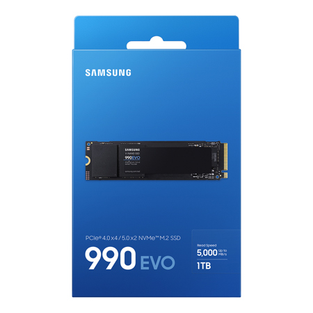 Samsung 990 EVO NVMe PCIe Gen 4.0 x4/5.0 x2 M.2 2280