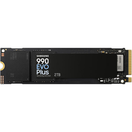 Samsung 990 EVO Plus 2TB NVMe PCIe Gen 4.0 x4/5.0 x2 M.2 2280 Internal SSD, Black