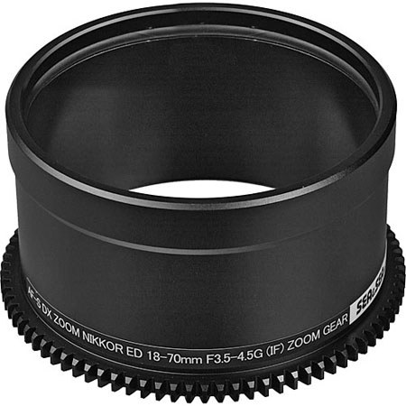 Sea & Sea Zoom Gear for the NIKKOR 18-70mm AFS DX Auto Focus Lens