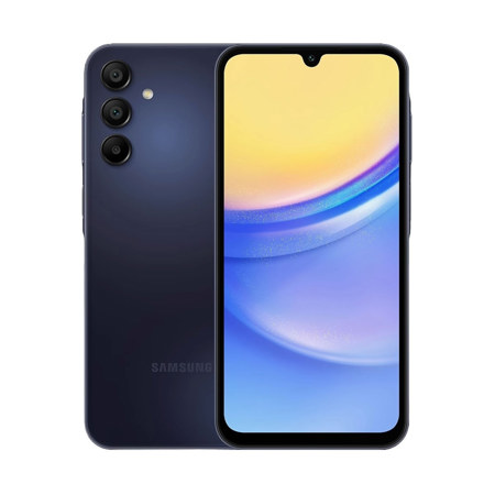 Samsung Galaxy A15 5G A156M 6.5" Full HD+ 128GB Dual-SIM GSM/CDMA Smartphone, Unlocked, Blue Black