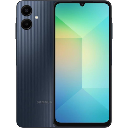 Samsung Galaxy A06 A065M 6.7" HD+ 64GB Dual-SIM 4G LTE GSM/CDM Smartphone, Unlocked, Black