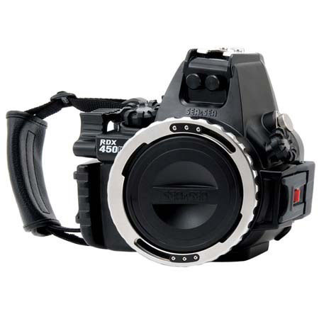 Sea & Sea RDX-450D Underwater Housing for Canon EOS Rebel Xsi / EOS 450D, Black