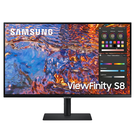 Samsung Viewfinity S80PB 32" 16:9 4K Ultra HD IPS LCD Monitor, Black