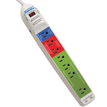 Smart Strip SCG4 7 Outlet Energy Saving Surge Protector