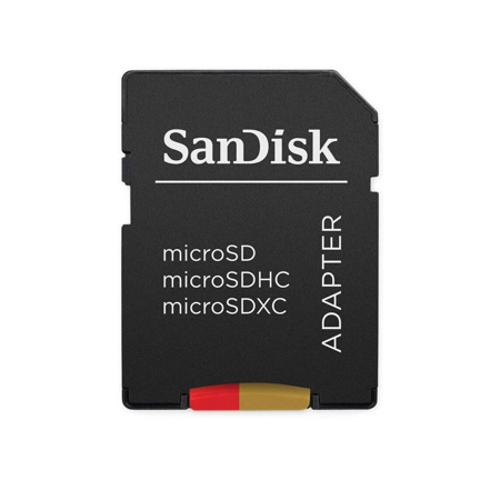 SanDisk Extreme 64GB UHS-I U3 microSDXC Memory Card with SD