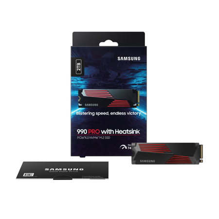 Samsung 990 PRO 2TB PCIe Gen4 NVMe M.2 Internal SSD with