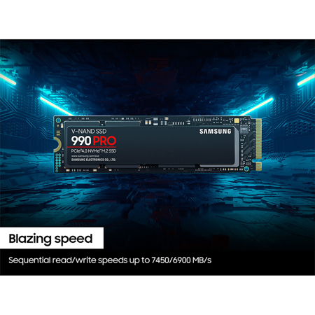 内蔵型SSD SAMSUNG 990 PRO 4TB M.2 SSD SAMSUNG 990 PRO SSD 4TB PCIe 4.0 M.2 2280 Internal Solid