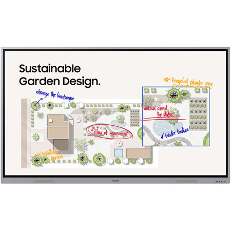 Samsung WEFX Series 16:9 4K UHD ADS LCD Touchscreen Interactive Display 65"