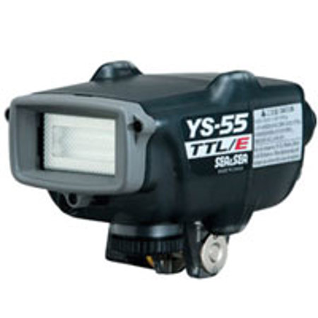 Sea & Sea YS-55TTL/E Multifuctinal Strobe, compatible with E-TTL Digital Cameras, Color: Smoke Grey, Synch Cord Not included.