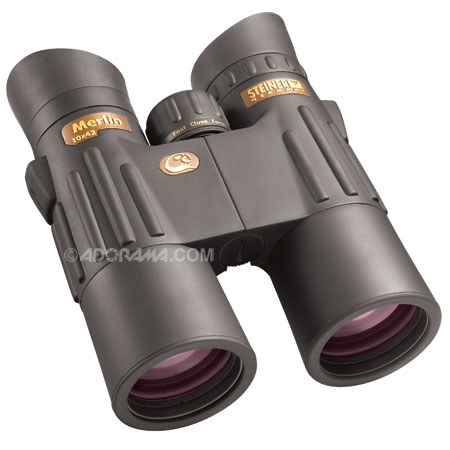 Steiner 458 10x42 Merlin Roof Prism Binocular,Black