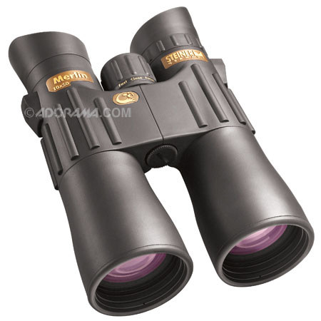 Steiner 430 10x50 Merlin Roof Prism Binocular, Black