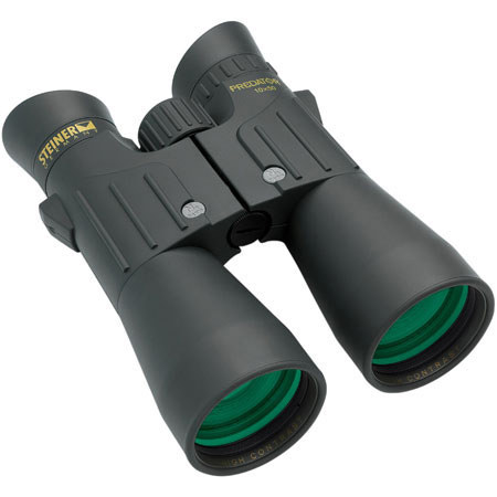 Steiner 266 10x50 Predator Roof Prism Binocular, Black