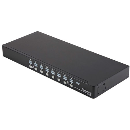 StarTech 16 Port 1U USB KVM Switch Kit with OSD and 16x 6' 2-in-1 USB VGA KVM Cable