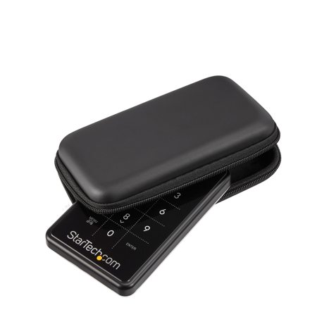 StarTech USB 3.0 Encrypted SATA III Enclosure for 2.5" Hard Drive