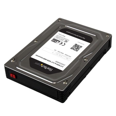 StarTech 2.5" to 3.5" SATA Aluminum Hard Drive Adapter Enclosure