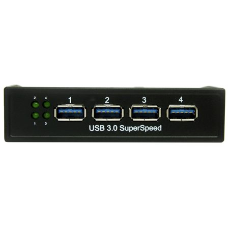StarTech 3.5" Front Bay to 4-Port USB 3.0 Panel Hub