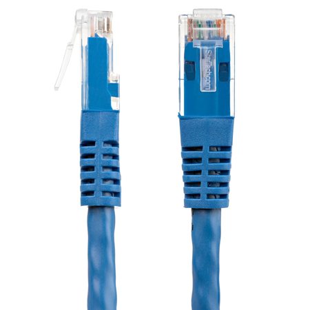 StarTech 25' Molded Cat 6 UTP Patch Cable, 24 AWG, Blue