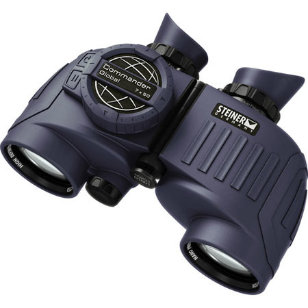 Steiner 7x50 Commander XP-C Porro Prism Binocular, Compass, 7.5 Deg Angle View