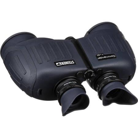 Steiner 7x50 Commander Marine Porro Prism Binocular, 8.4 Deg Angle of View, Blue