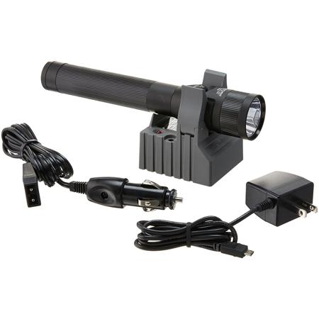 Streamlight Stinger DS LED Flashlight, 120VAC/12VDC Smart Charger, 350 Lumens