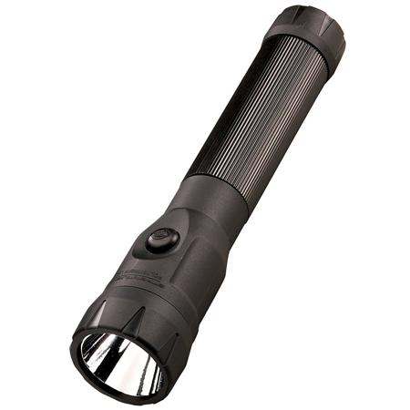 Streamlight PolyStinger LED Flashlight, 120V AC/12V DC Charger, 385 Lumens,Black