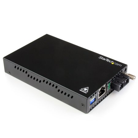StarTech 1000 Mbps Gigabit Single Mode SC Fiber Media Converter, 40km Maximum Transfer Distance
