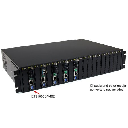 StarTech 1000 Mbps Gigabit Single Mode SC Fiber Media Converter