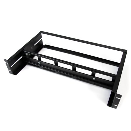 StarTech 2U Adjustable Rackmount DIN Rail Kit with Top Hat, Mini and G Rails