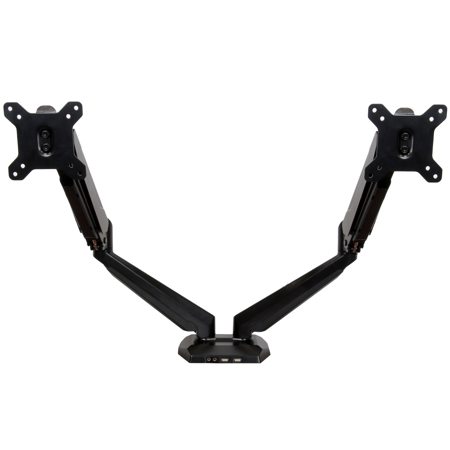 StarTech Dual Monitor Mount with Built-In 2-Port USB and Audio Pass-Through