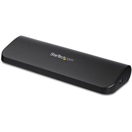 StarTech HDMI and DVI/VGA Dual-Monitor USB 3.0 Docking Station for Laptops
