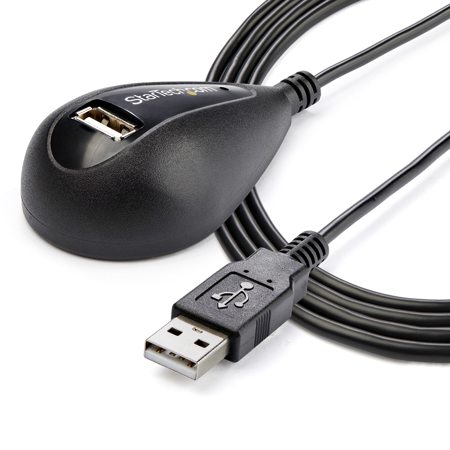 StarTech 5' Desktop USB Extension Cable with Male and Female Connectors
