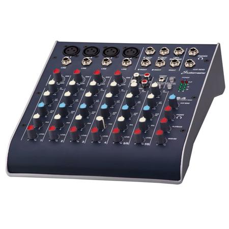Studiomaster C2S-4 8-Channel Ultra Compact Analog Console Mixer with USB