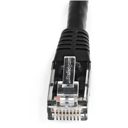 StarTech 6' Molded Cat6 UTP Patch Cable, 24 AWG, Black
