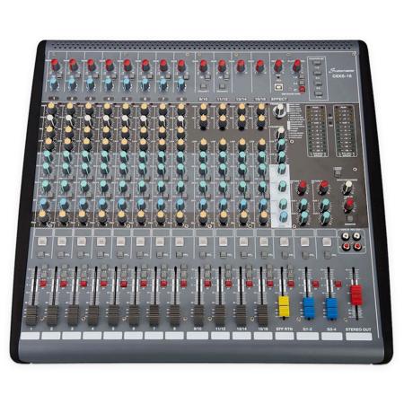 Studiomaster C6XS-16 16-Channel Compact Audio Mixer with USB and DSP Effects