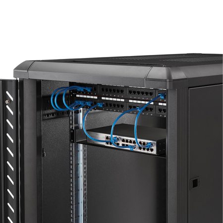 StarTech 1U 7" Depth Universal Fixed Rack Mount Shelf