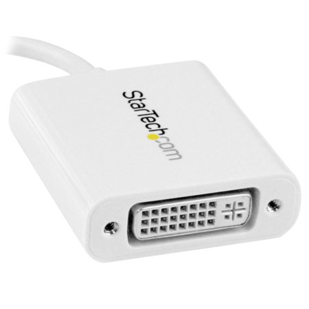 StarTech USB C to DVI Adapter, White